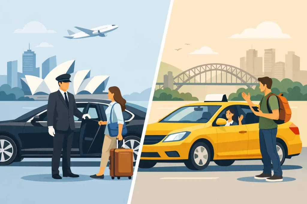Private Transfer vs Taxi for NSW Travellers